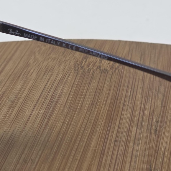 Ray-Ban RB4187 Chris Sunglasses 54mm Brown Tortoise Polarized Made Italy 622/8G - Picture 11 of 16